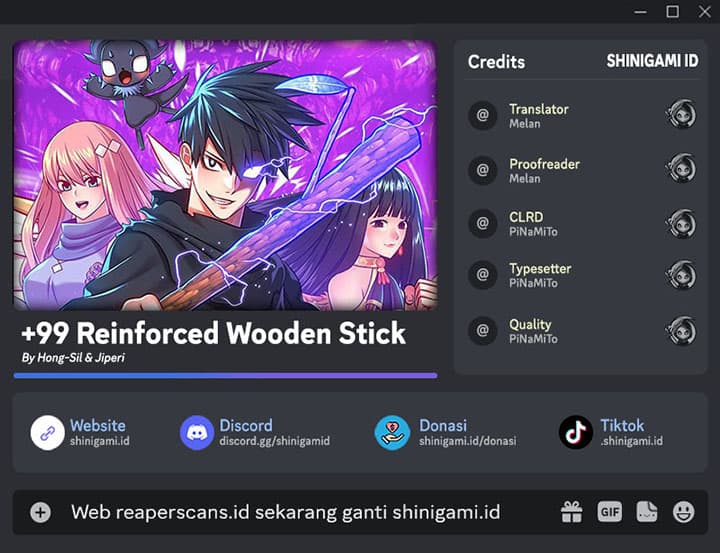 +99 Wooden Reinforced Stick - Chapter 53 - Page 1