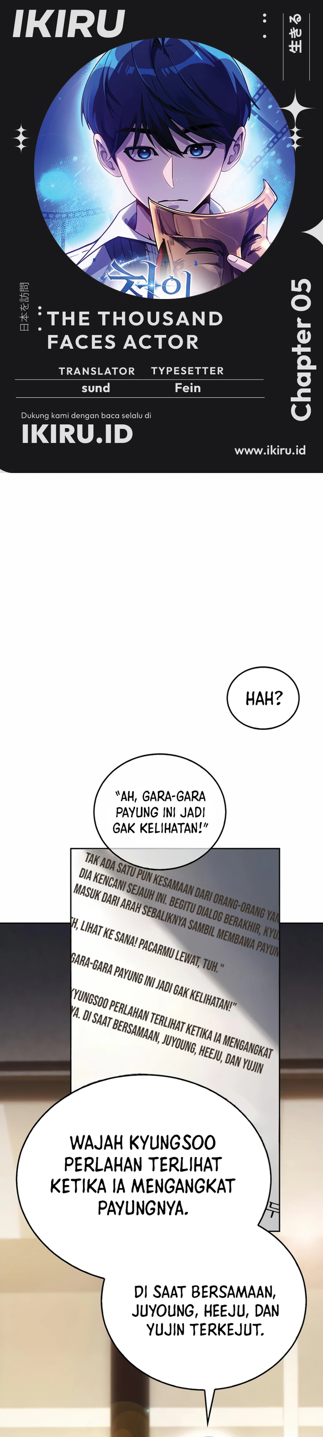 A Thousand Faces - Chapter 5 - Page 1