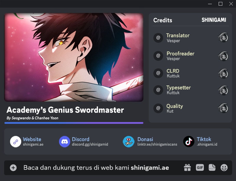 Academy’s Genius Swordmaster - Chapter 92 - Page 1