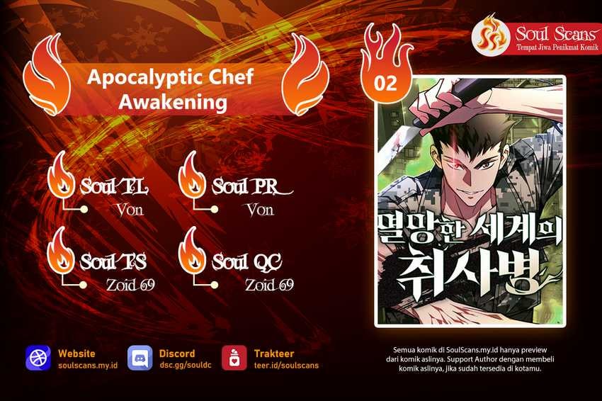 Apocalyptic Chef Awakening - Chapter 1 - Page 1