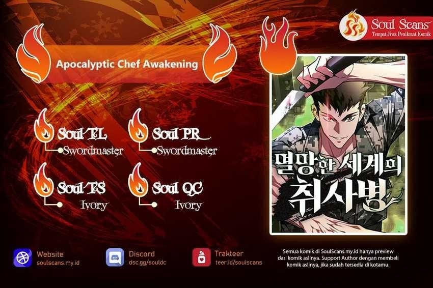 Apocalyptic Chef Awakening - Chapter 31 - Page 1