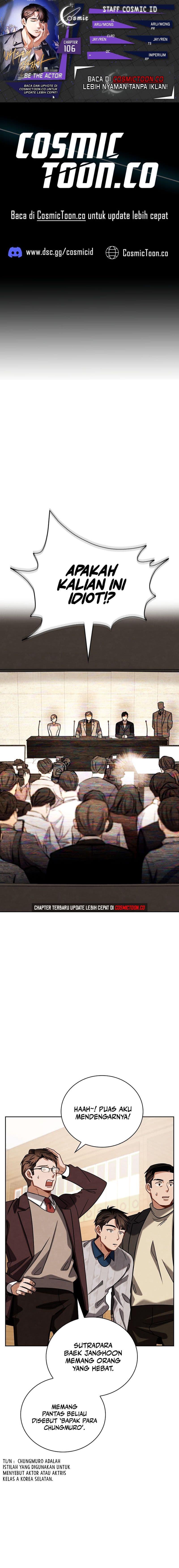 Be The Actor - Chapter 106 - Page 1