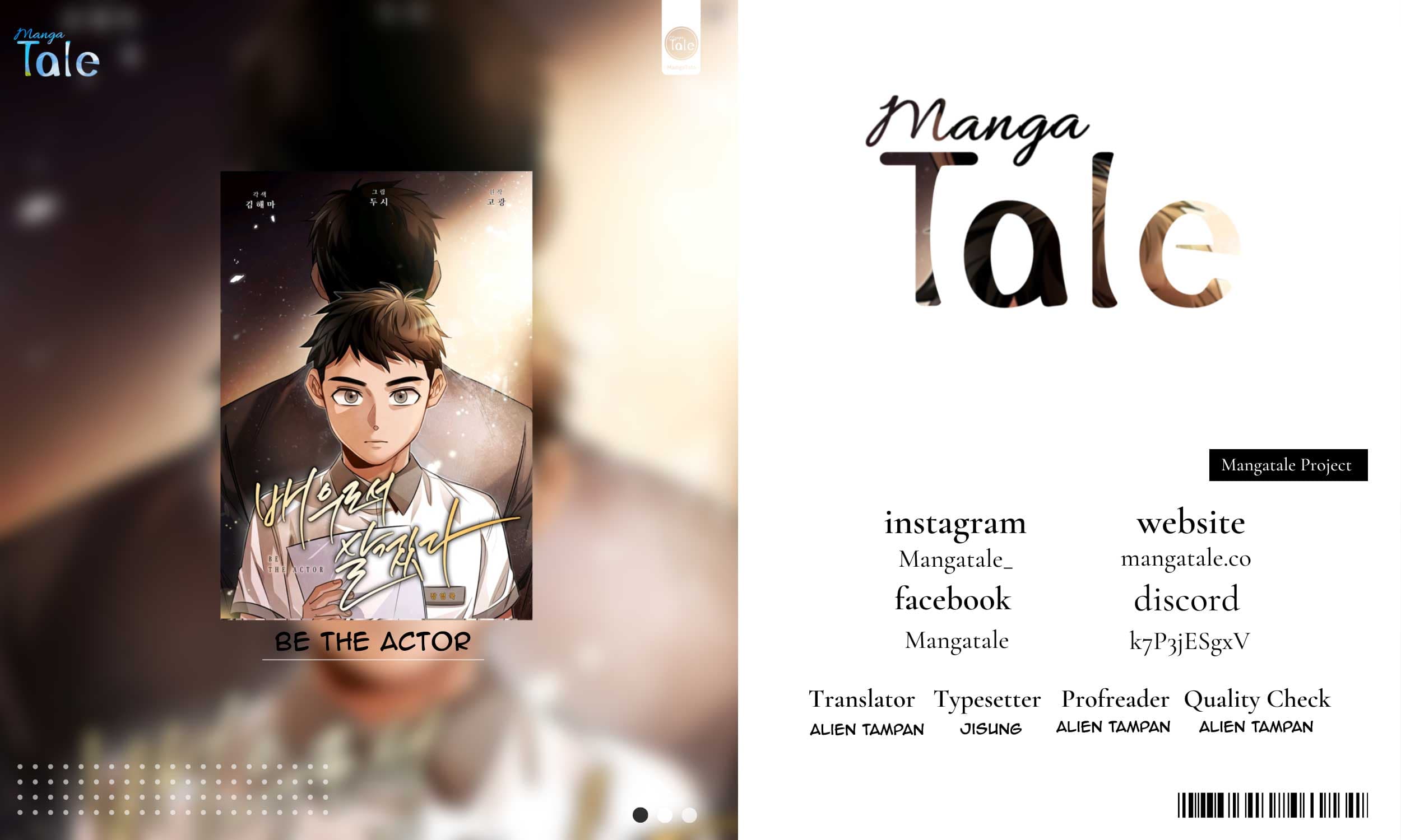 Be The Actor - Chapter 23 - Page 1
