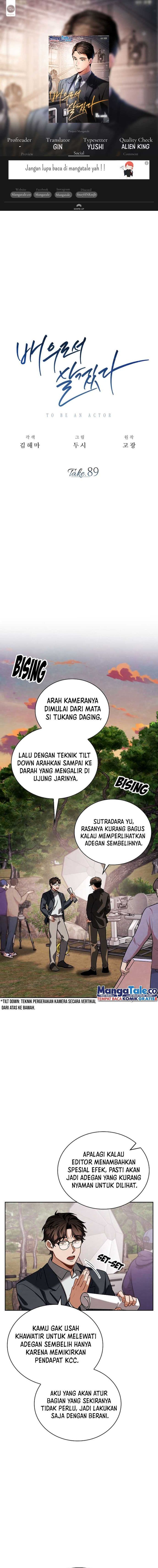 Be The Actor - Chapter 89 - Page 1