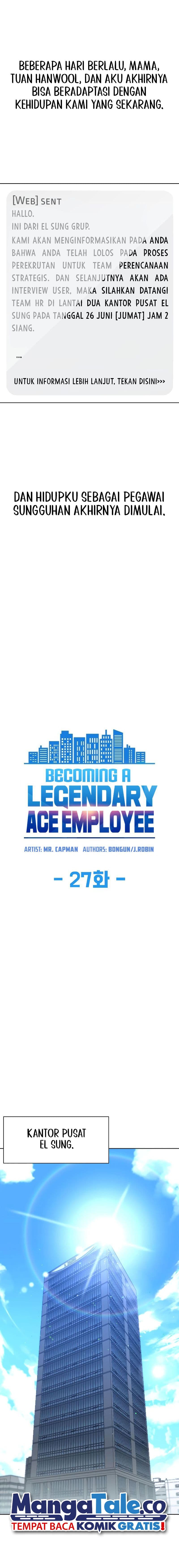 Becoming a Legendary Ace Employee - Chapter 27 - Page 3