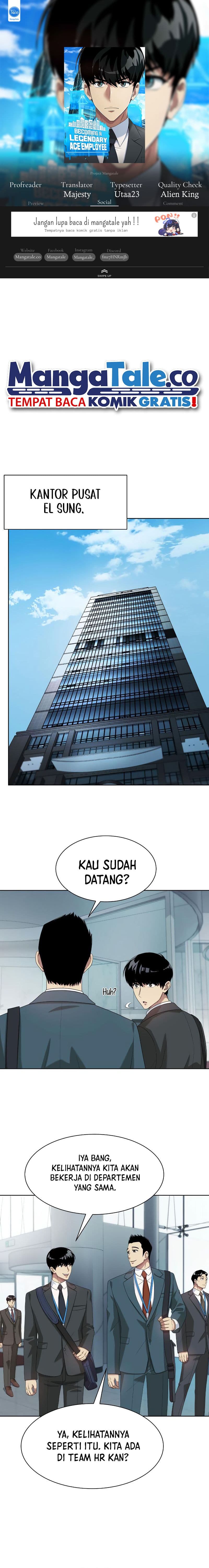 Becoming a Legendary Ace Employee - Chapter 28 - Page 1