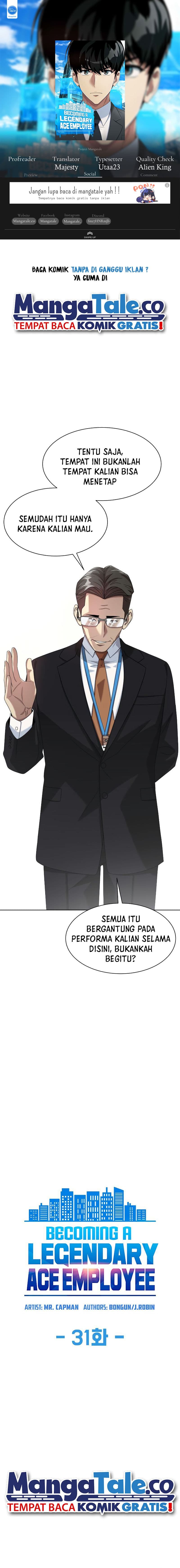 Becoming a Legendary Ace Employee - Chapter 31 - Page 1