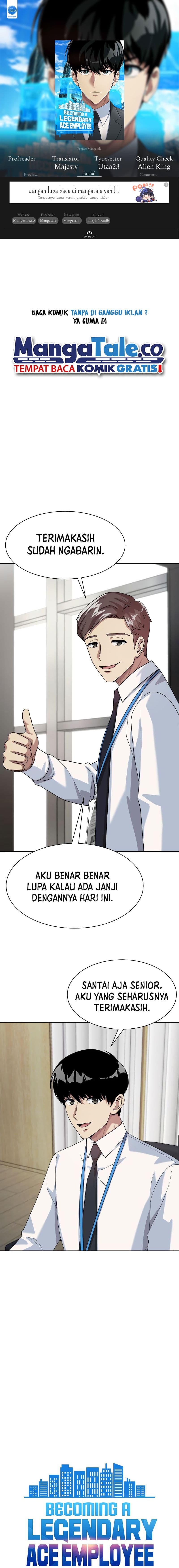 Becoming a Legendary Ace Employee - Chapter 32 - Page 1