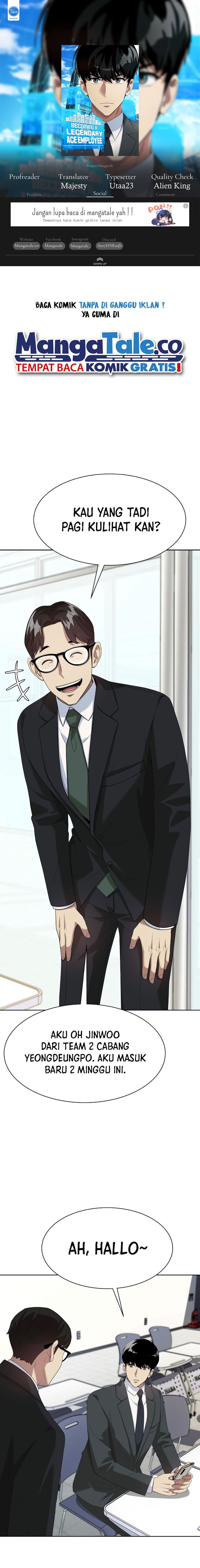Becoming a Legendary Ace Employee - Chapter 39 - Page 1