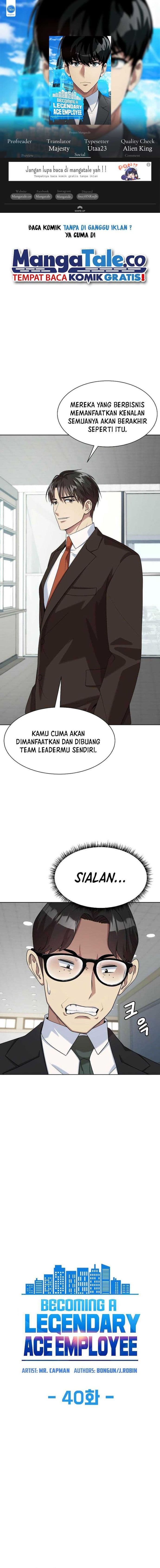 Becoming a Legendary Ace Employee - Chapter 40 - Page 1