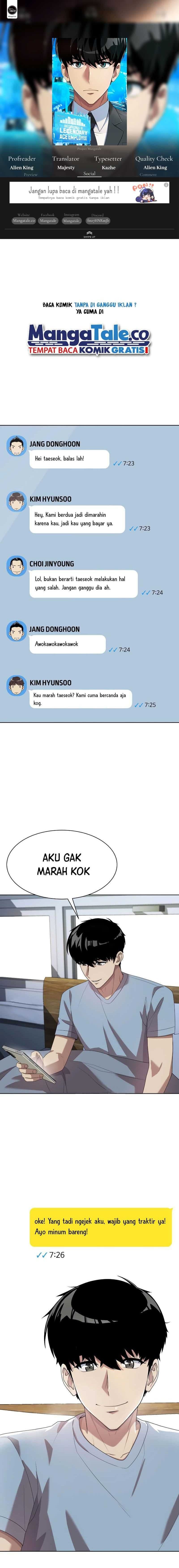 Becoming a Legendary Ace Employee - Chapter 45 - Page 1