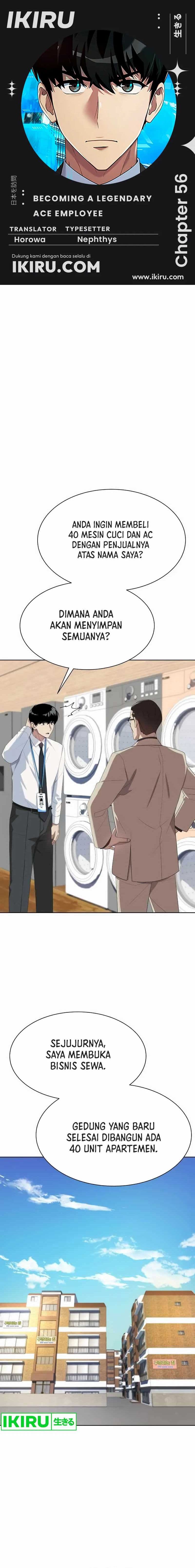 Becoming a Legendary Ace Employee - Chapter 56 - Page 1