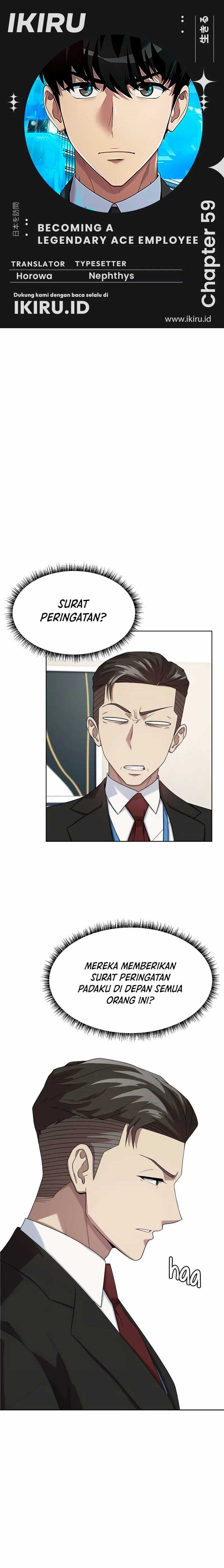 Becoming a Legendary Ace Employee - Chapter 59 - Page 1