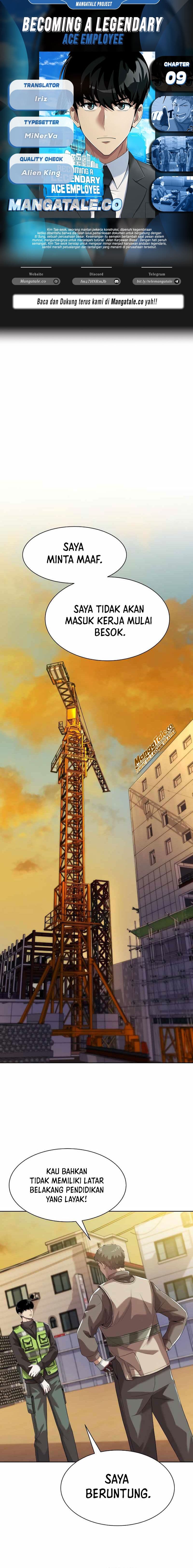 Becoming a Legendary Ace Employee - Chapter 9 - Page 1