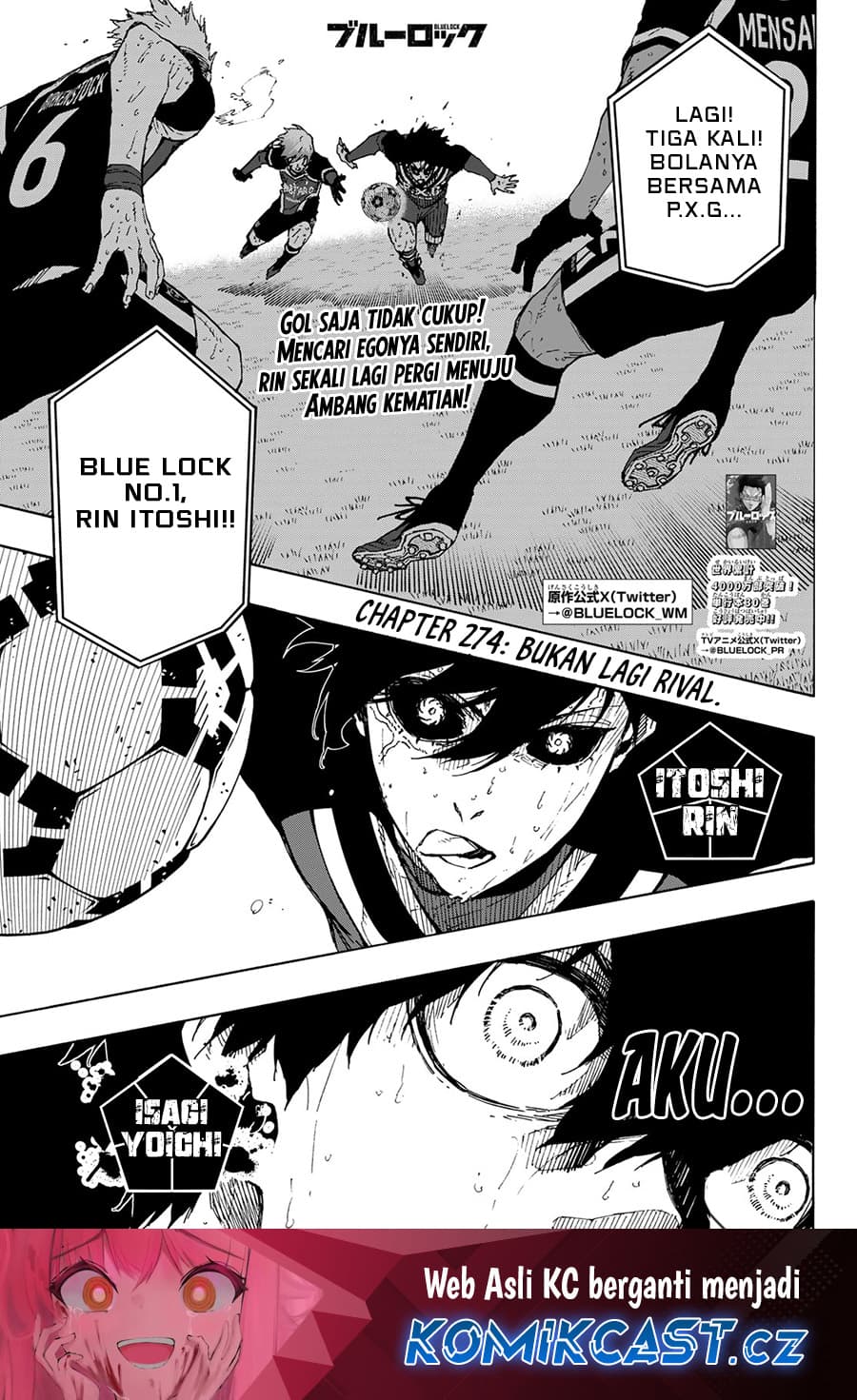 Blue Lock - Chapter 274 - Page 2