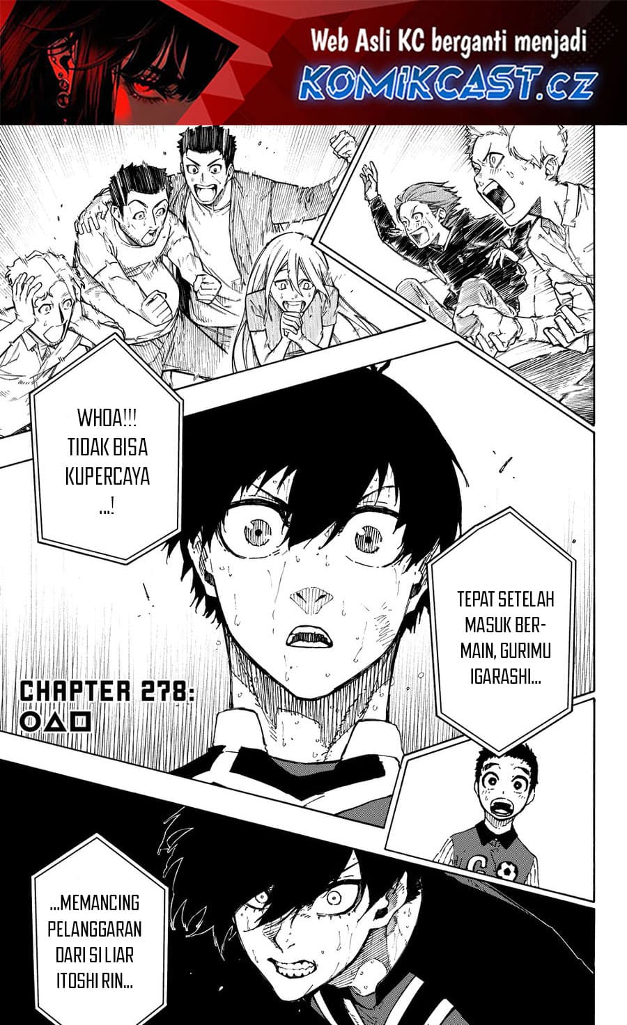 Blue Lock - Chapter 278 - Page 2