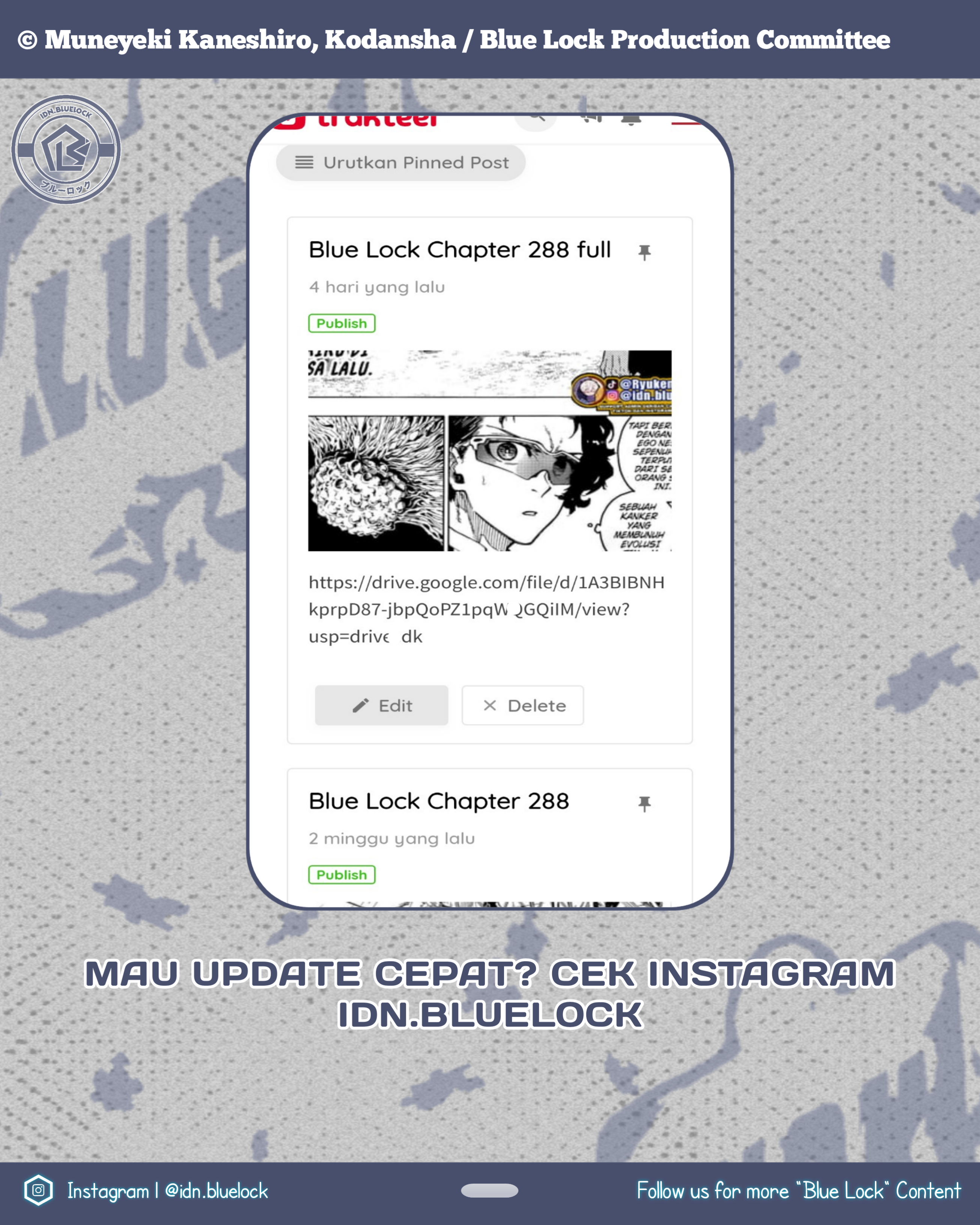 Blue Lock - Chapter 288 - Page 21