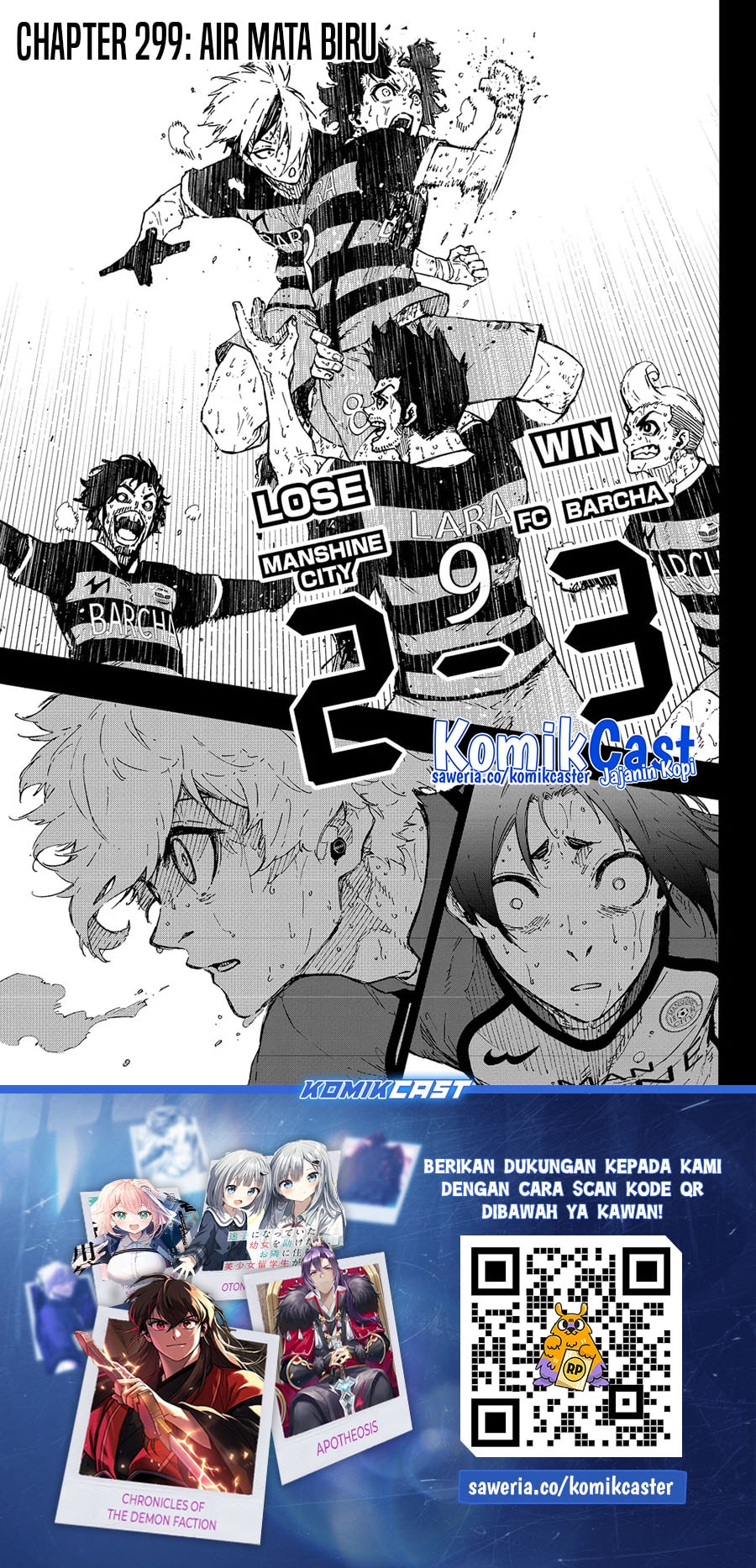 Blue Lock - Chapter 299 - Page 2
