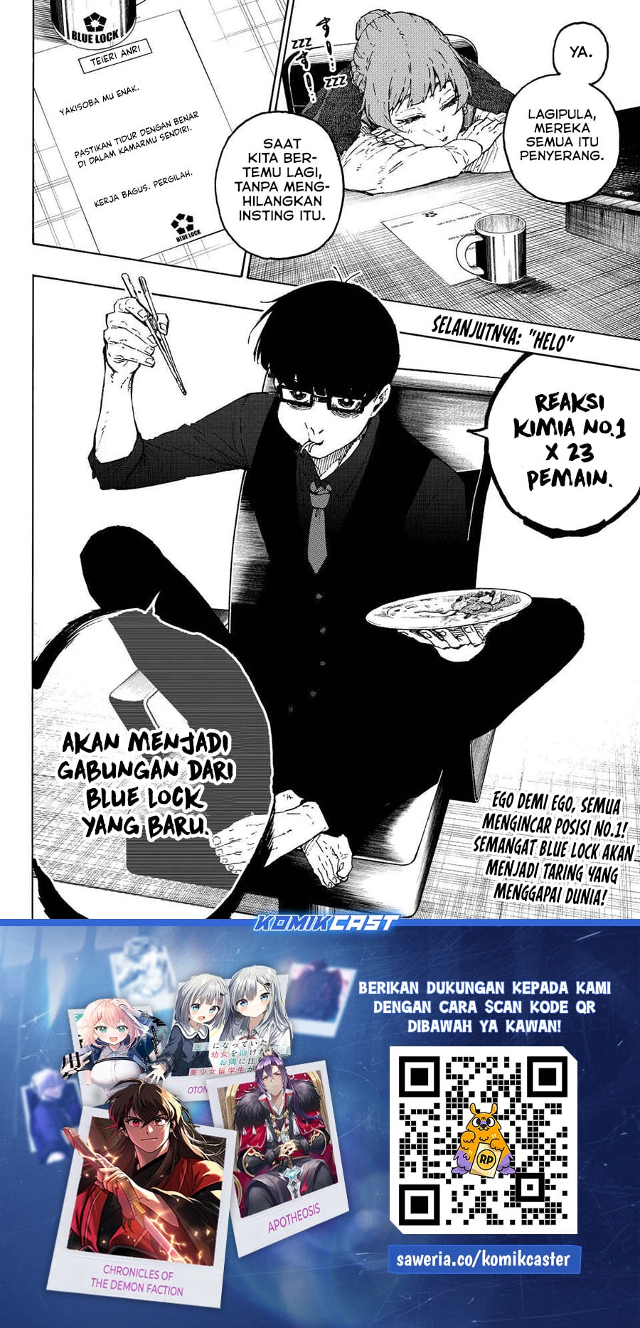 Blue Lock - Chapter 305 - Page 21