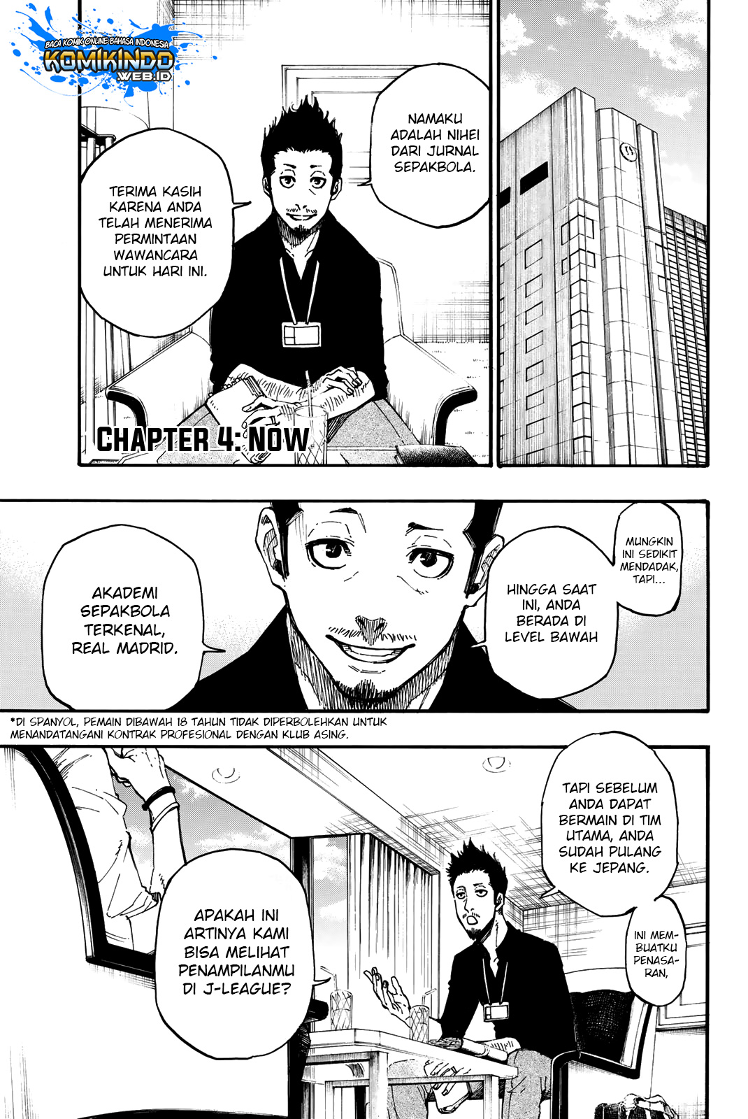Blue Lock - Chapter 4 - Page 2