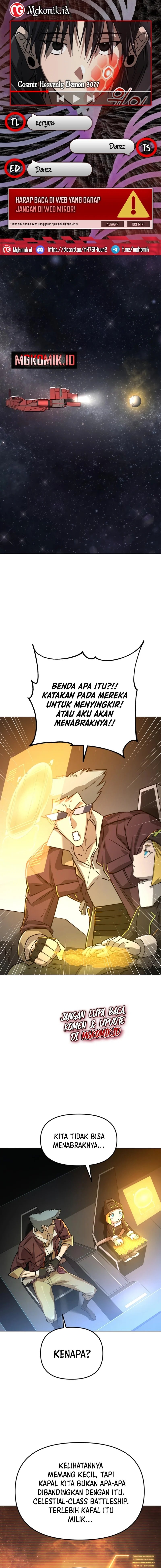 Cosmic Heavenly Demon 3077 - Chapter 15 - Page 1