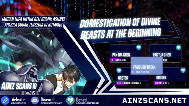 Domestication of Divine Beasts at the Beginning - Chapter 2 - Page 1