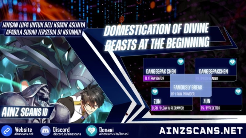 Domestication of Divine Beasts at the Beginning - Chapter 3 - Page 1