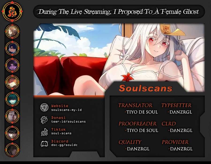 During The Live Streaming, I Proposed To A Female Ghost - Chapter 16 - Page 1