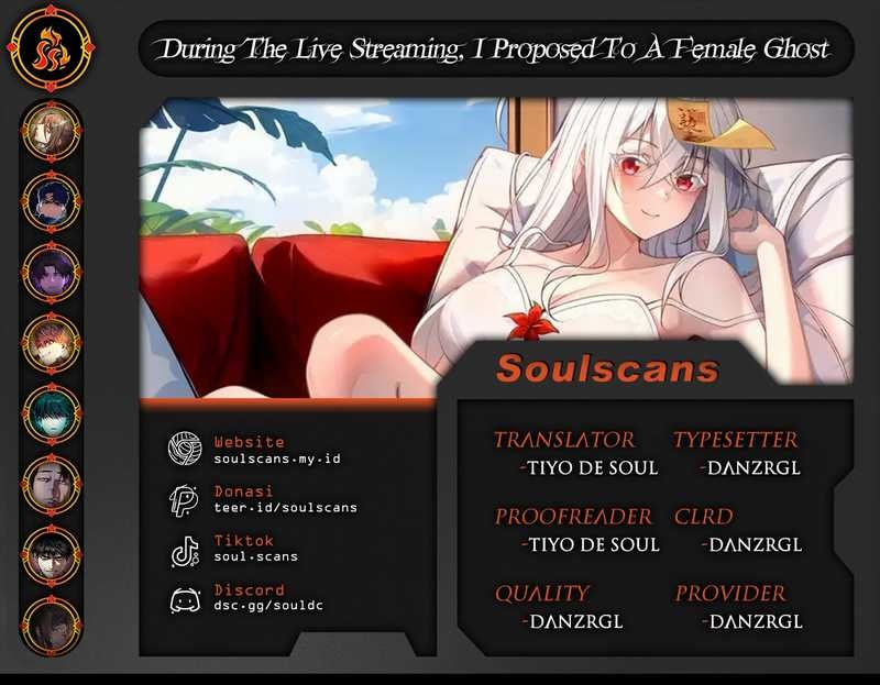 During The Live Streaming, I Proposed To A Female Ghost - Chapter 18 - Page 1