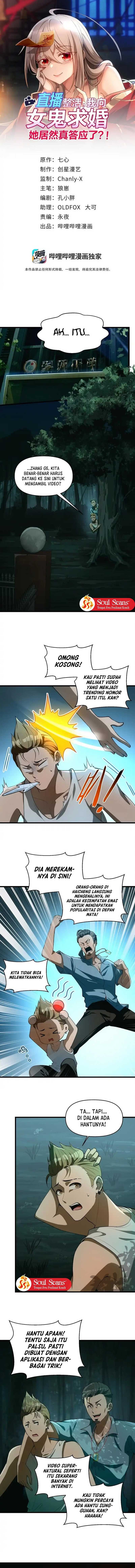 During The Live Streaming, I Proposed To A Female Ghost - Chapter 19 - Page 3