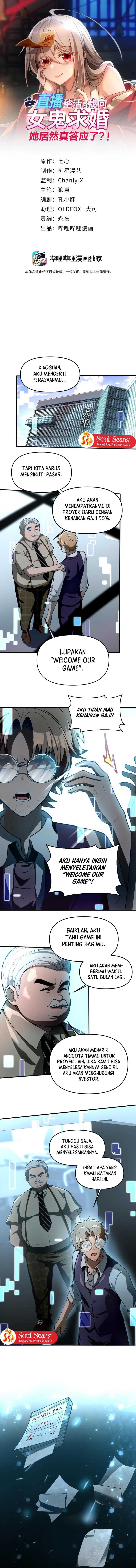 During The Live Streaming, I Proposed To A Female Ghost - Chapter 27 - Page 3