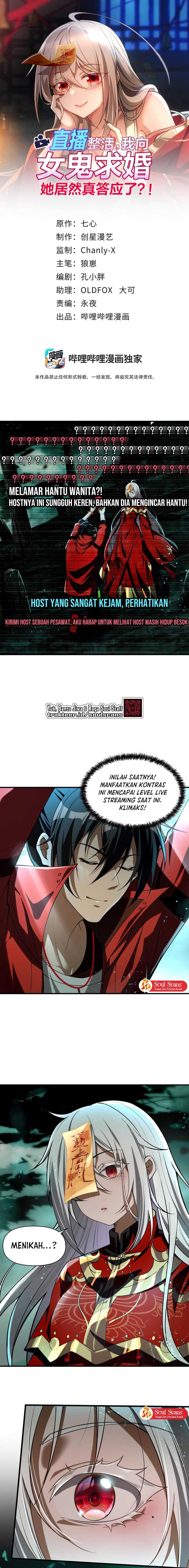 During The Live Streaming, I Proposed To A Female Ghost - Chapter 3 - Page 3