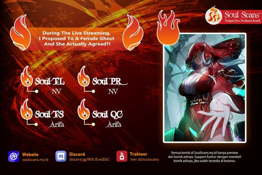 During The Live Streaming, I Proposed To A Female Ghost - Chapter 32 - Page 1