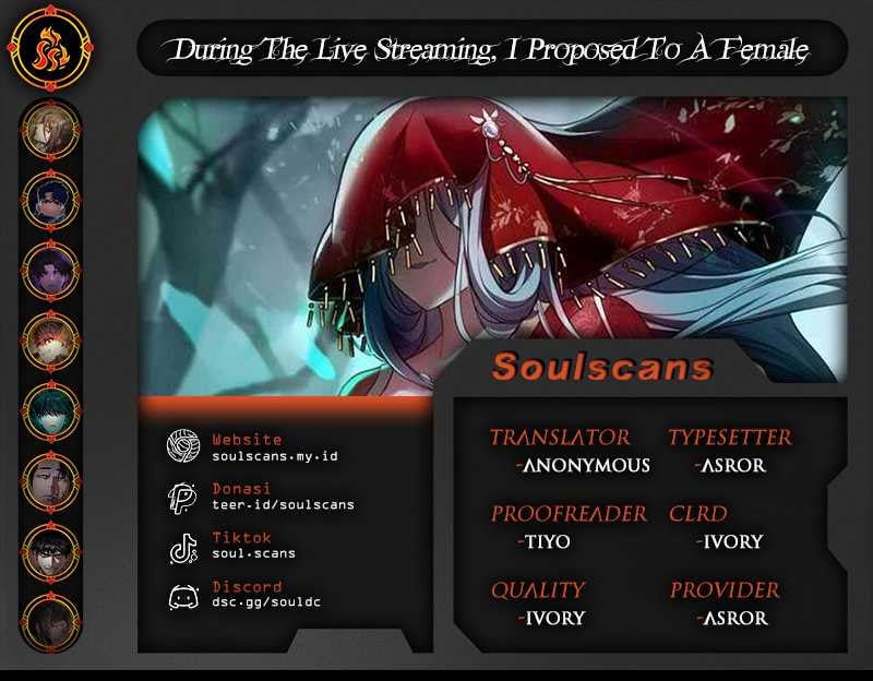 During The Live Streaming, I Proposed To A Female Ghost - Chapter 33 - Page 1