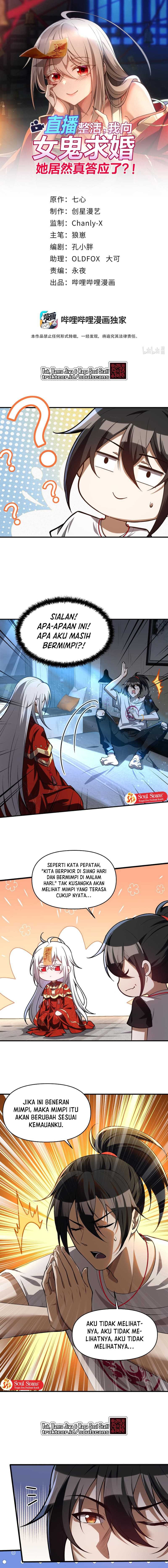 During The Live Streaming, I Proposed To A Female Ghost - Chapter 4 - Page 3