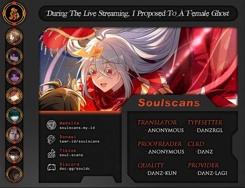 During The Live Streaming, I Proposed To A Female Ghost - Chapter 40 - Page 1