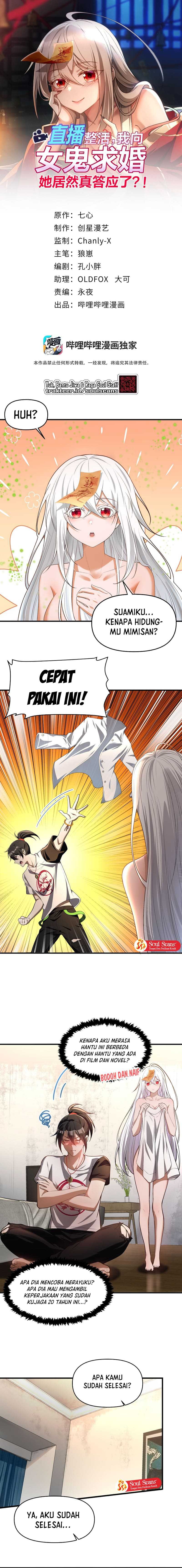 During The Live Streaming, I Proposed To A Female Ghost - Chapter 5 - Page 3