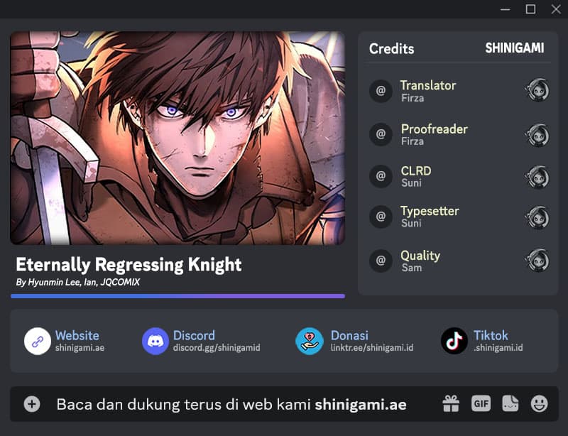 Eternally Regressing Knight - Chapter 0 - Page 1