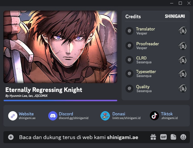 Eternally Regressing Knight - Chapter 51 - Page 1
