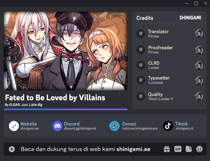 Fated To Be Loved By Villains - Chapter 16 - Page 1