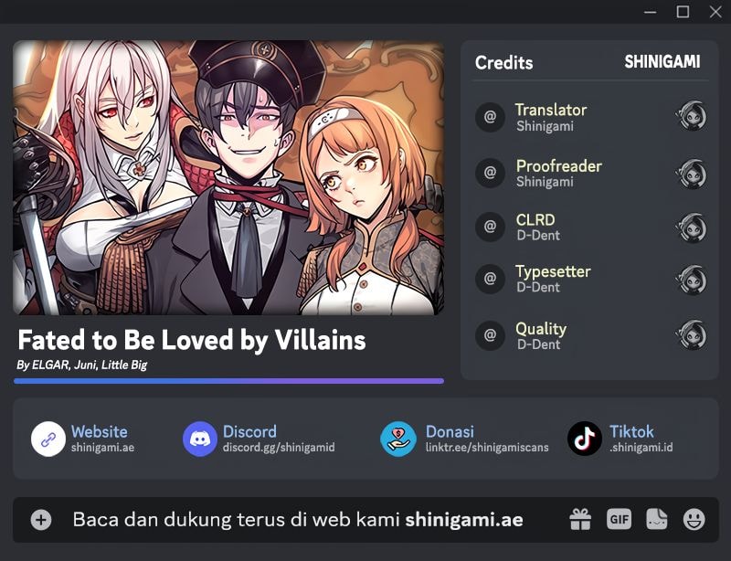 Fated To Be Loved By Villains - Chapter 7 - Page 1