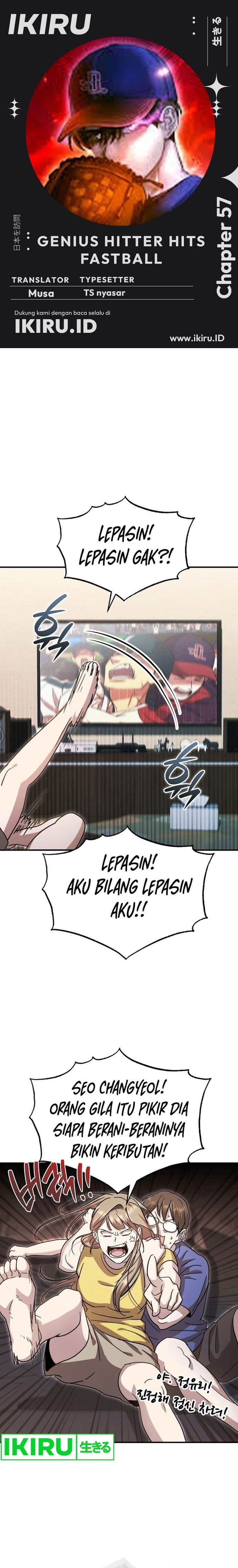 Genius Hitter Hits Fastball - Chapter 57 - Page 1
