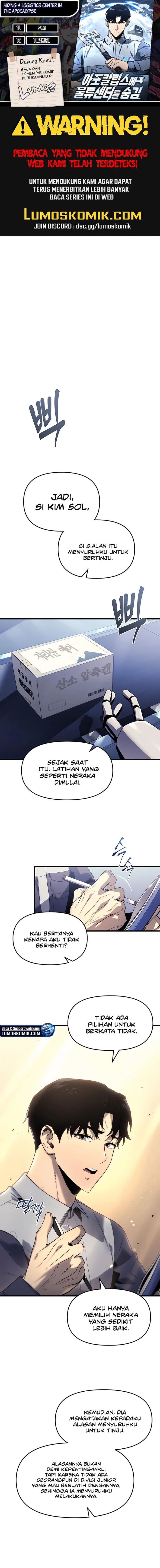 Hiding a Logistics Center in the Apocalypse - Chapter 1 - Page 1