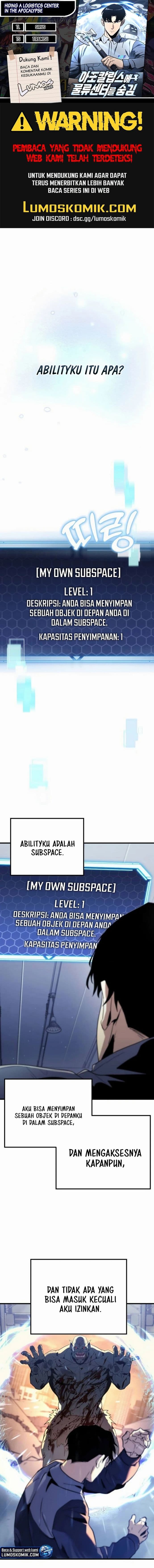 Hiding a Logistics Center in the Apocalypse - Chapter 10 - Page 1