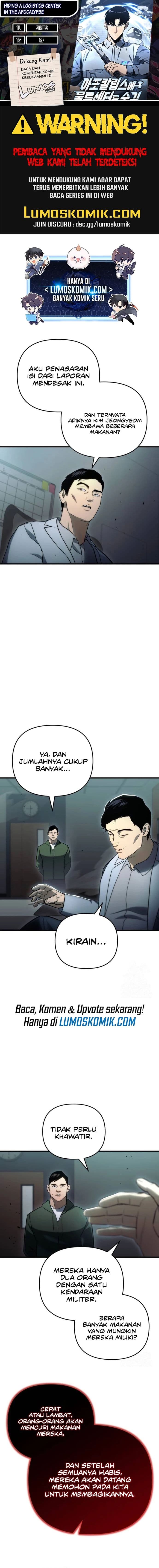 Hiding a Logistics Center in the Apocalypse - Chapter 14 - Page 1