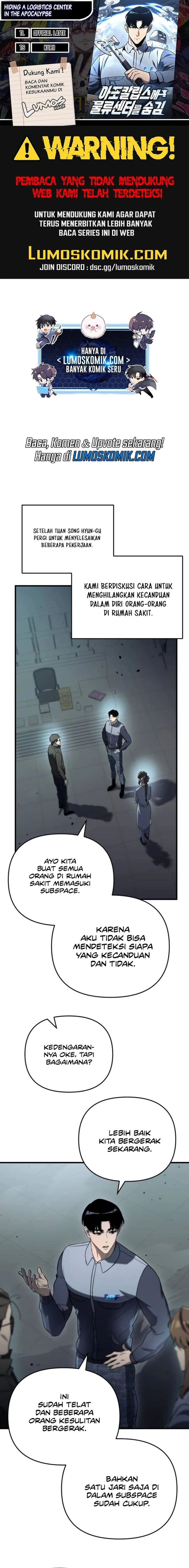 Hiding a Logistics Center in the Apocalypse - Chapter 15 - Page 1