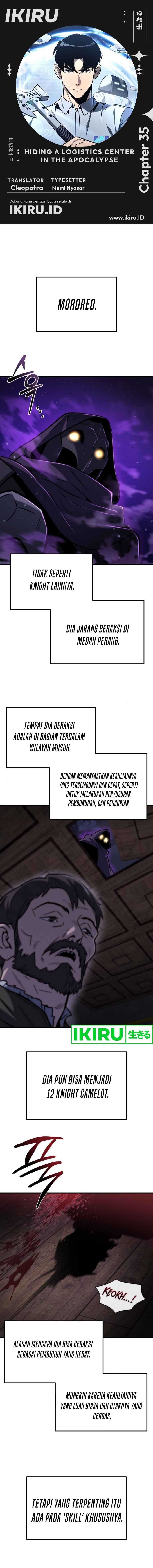 Hiding a Logistics Center in the Apocalypse - Chapter 35 - Page 1