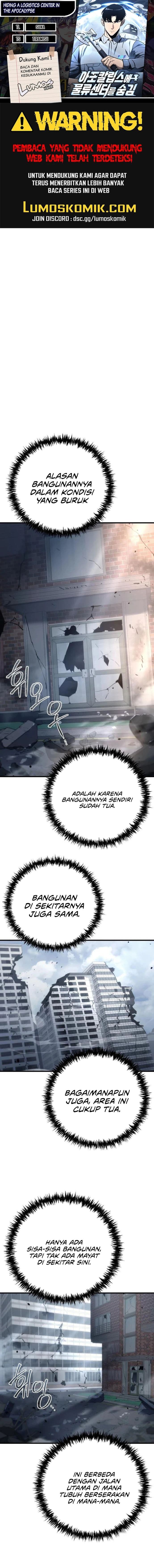 Hiding a Logistics Center in the Apocalypse - Chapter 8 - Page 1