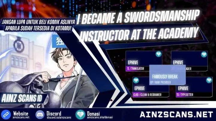 I Became a Swordsmanship Instructor at the Academy - Chapter 1 - Page 1