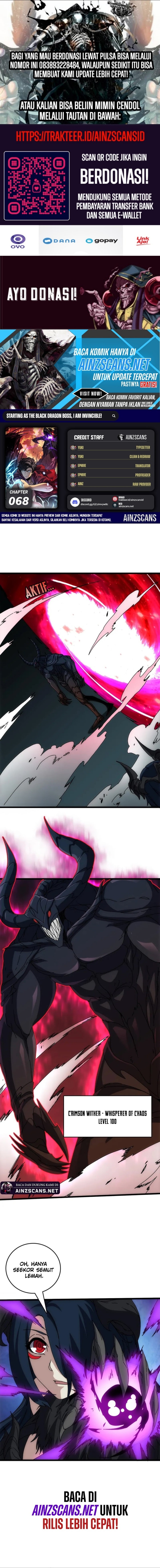 I Become Invincible Black Dragon Boss At The Start - Chapter 68 - Page 1
